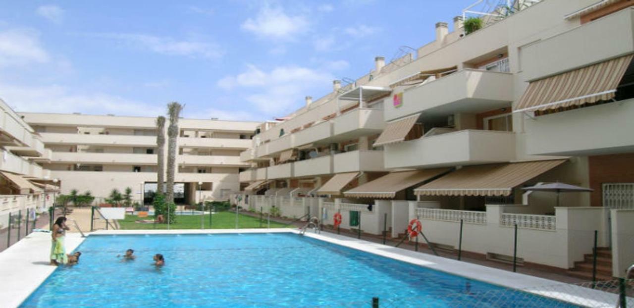 Roquetas Beach House Apartamento Fresco Con Piscina โรเกตัสเดมาร์ ภายนอก รูปภาพ